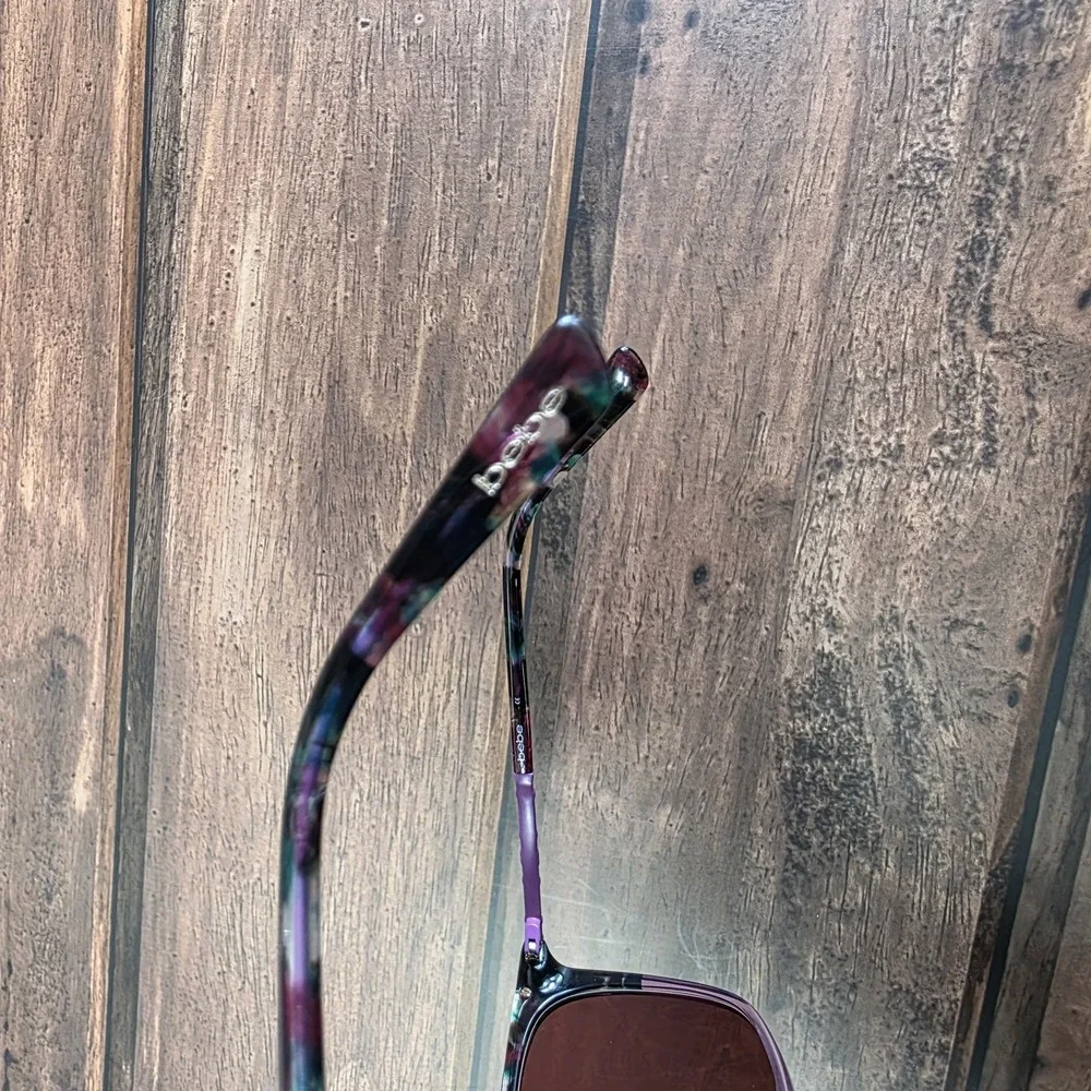 Bebe BB7232 Fuchsia‎ Gradient  Sunglasses Crystal Temples 55-19-135 FRAMES ONLY